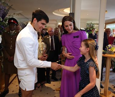 夏綠蒂公主見溫網冠軍不害羞了 凱特王妃收「特別的禮物」好暖心