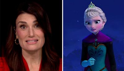 Idina Menzel, la voz de Elsa en ‘Frozen’, y el cambio que lamenta sobre “Let It Go”