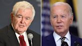 Biden faced with three 'very different problems' in bid to defeat Trump, says Newt Gingrich