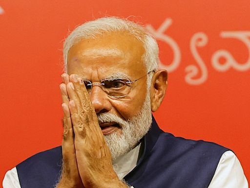 Modi promete manter o poder mesmo que o partido perca a maioria na Índia