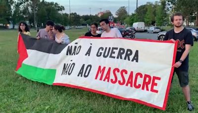 Ocupación y vigilia en la Universidad de Lisboa por el fin del "genocidio" en Palestina