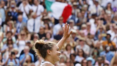 Paolini, primera italiana en la final de Wimbledon