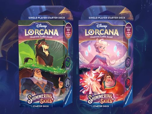 Disney Lorcana’s Shimmering Skies Starter Decks Spices Things Up with Lion King, Wreck-It-Ralph, and More