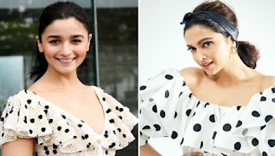 Alia Bhatt vs Deepika Padukone fashion face-off: Who managed to pull off polka dot printed dress better?