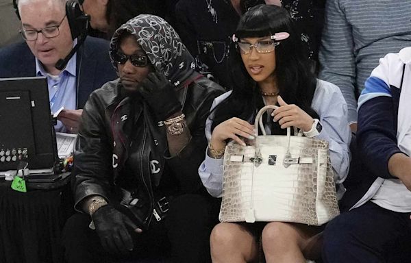 Cardi B and Offset Spend Time Together as They Enjoy Date Night at Knicks Game in N.Y.C. amid Split