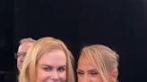 Adriane Galisteu tieta Nicole Kidman durante evento em Hollywood