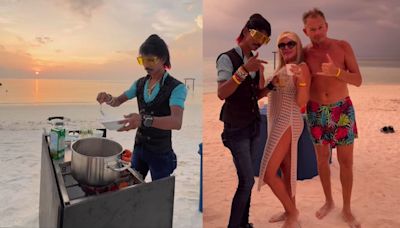 ‘Dolly ki tapri’ goes international as Nagpur’s famous tea seller brews chai on Maldives beach