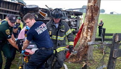 LIVE UPDATES: 8 dead, 38 injured in bus crash on SR 40 in Marion County