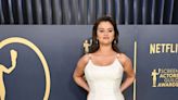 Selena Gomez’s Dazzling White Versace Gown From the 2024 SAG Awards Is a Bride’s Dream