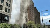 Bank worker confirmed dead after gas leak explosion destroys first floor of Ohio building