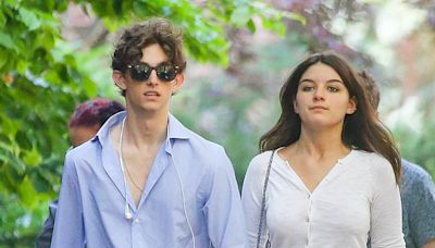 Suri Cruise, 18, kisses boyfriend Toby Cohen during date day in NYC