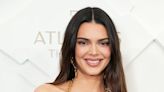 Kendall Jenner Lounges in the Sun Wearing a Floral Thong Bikini