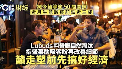 近月生意較疫前跌近三成 Lubuds︰盛事經濟有幫助但要做好細節