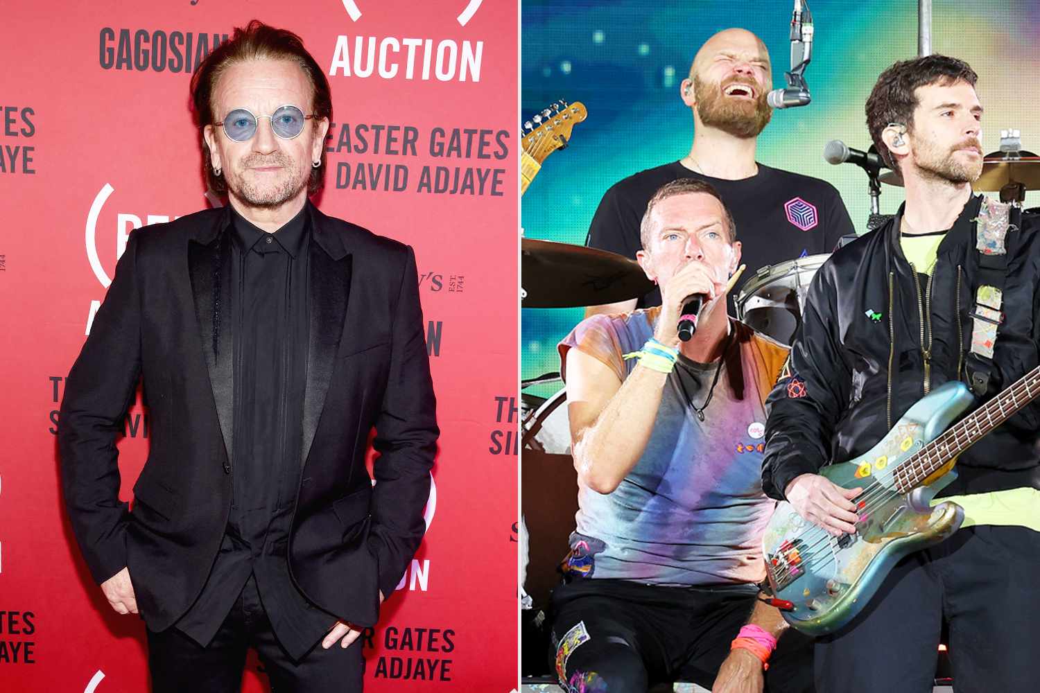 U2's Bono Says Coldplay 'Are Not a Rock Band' but 'Much More Interesting': 'I Hope That's Obvious'
