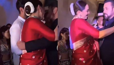 Salman Khan Hugs Dabangg's Rajjo aka Sonakshi Sinha Tight at Her Wedding; Video Goes Viral | Watch - News18