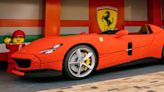 Full-Sized LEGO® Ferrari Monza SP1 Unveiled at LEGOLAND