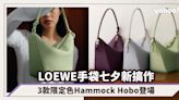 LOEWE手袋七夕新搞作！3款限定色Hammock Hobo登場