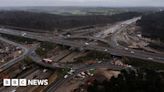M25: Partial motorway closure due as junction works continue