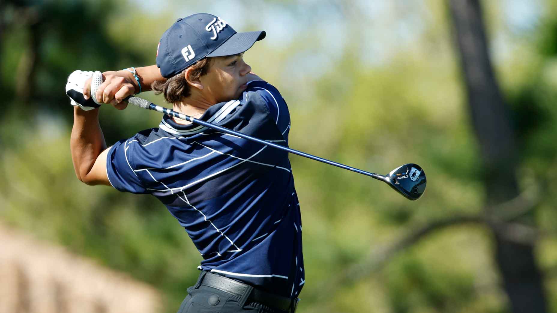 Charlie Woods shoots 81 in U.S. Open local qualifier