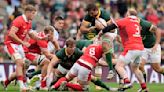 Springboks overcome battling Wales and pull away to win 41-13 at Twickenham