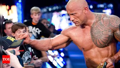 WWE Superstar The Rock Shares Insights from His Early Meeting with Vince McMahon | WWE News - Times of India