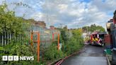 Fire being tackled at Gateshead depot containing 10,000 pallets