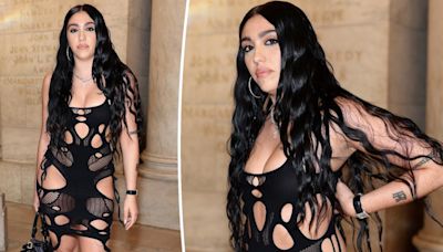 Lourdes Leon’s cutout dress reveals more than it conceals at Marc Jacobs fashion show