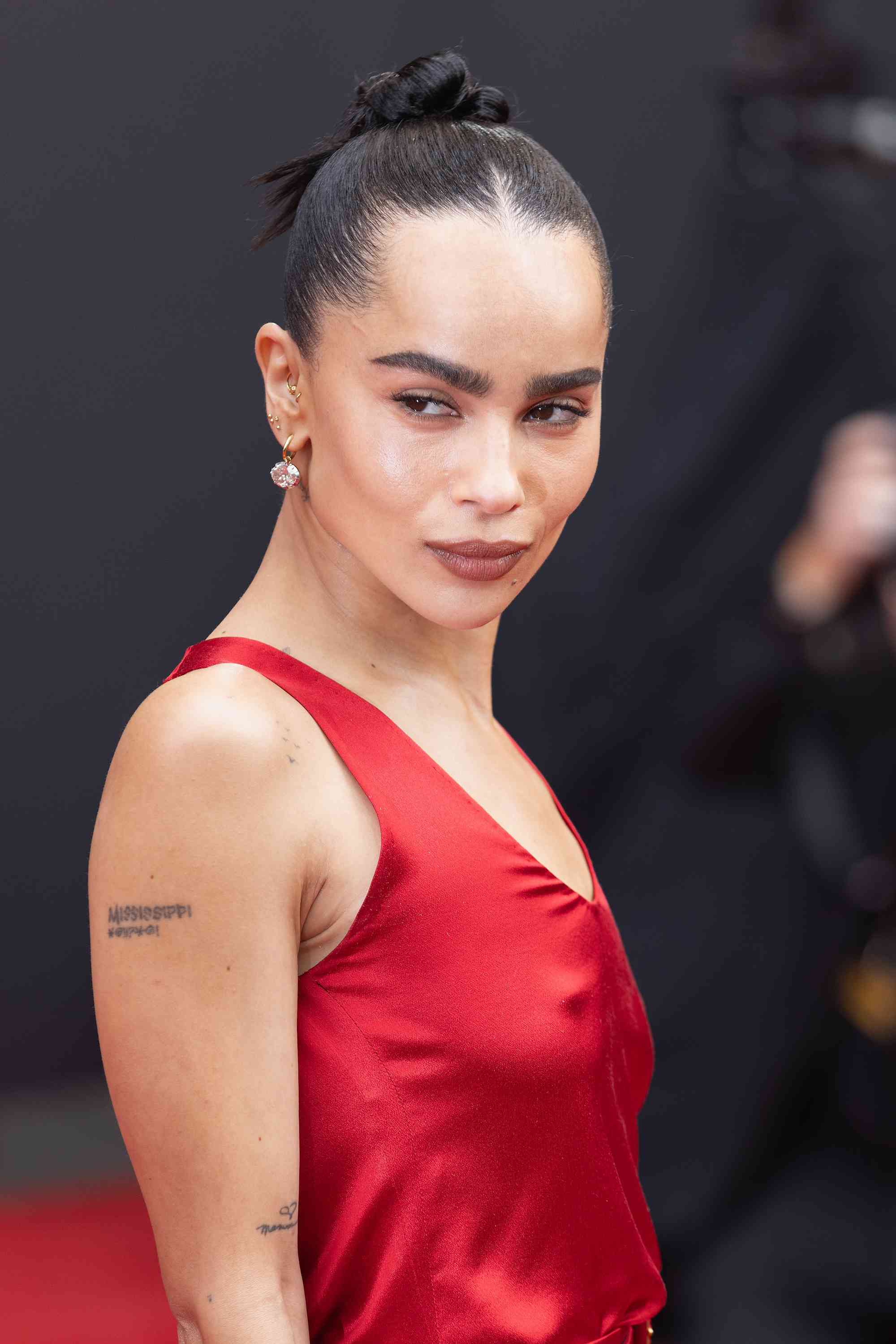 Zoë Kravitz Went Braless Underneath a Sheer Crop Top at the MTV VMAs After-Party