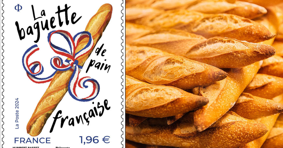 You can send mail from France with a stamp that smells like a baguette
