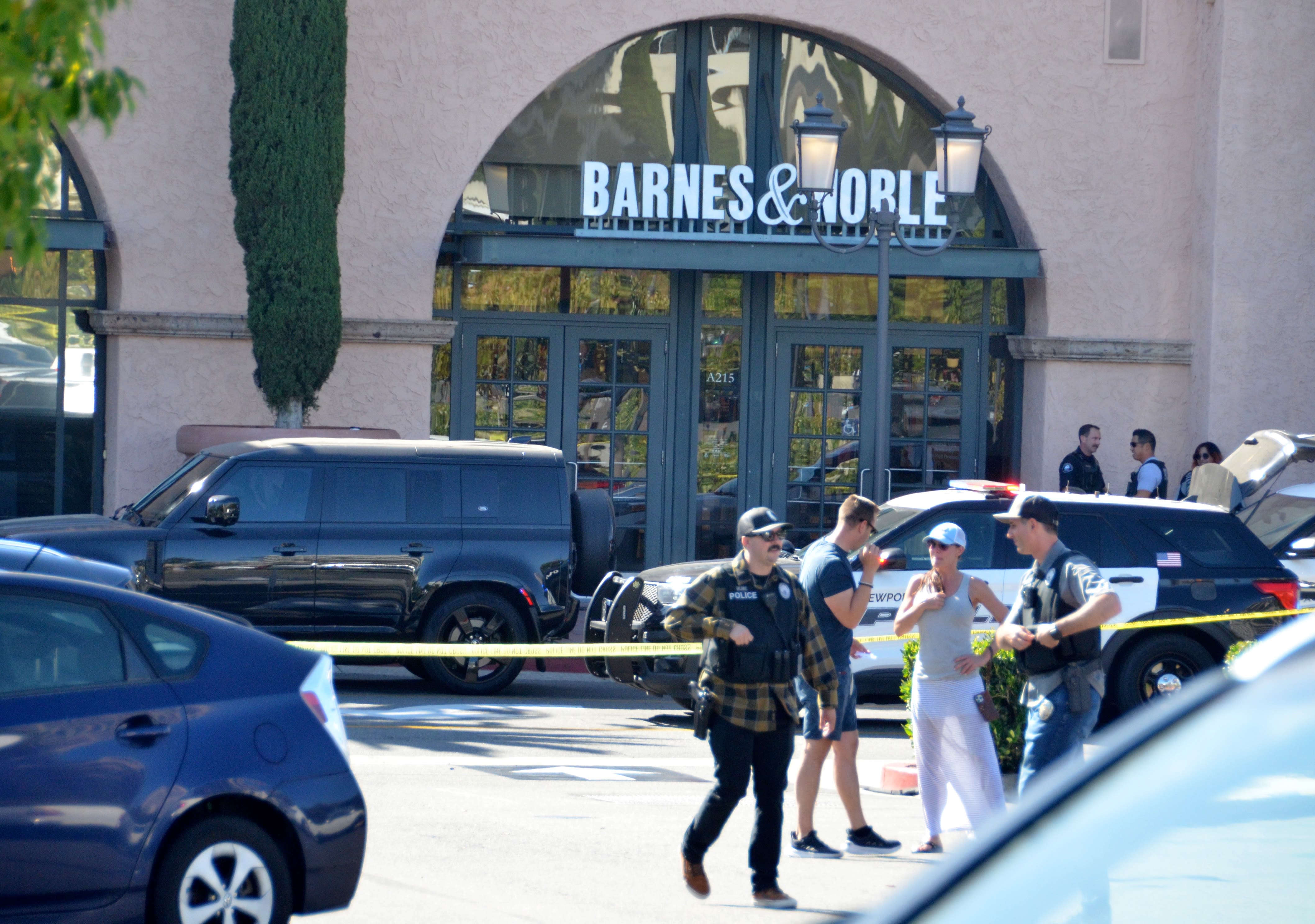 A botched robbery. A tourist run over and killed. Violence erupts at upscale Newport Beach mall