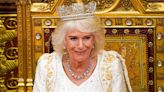 Queen Camilla Covers Her Coronation Gown with a Coat to Keep Warm in a Relatable Moment