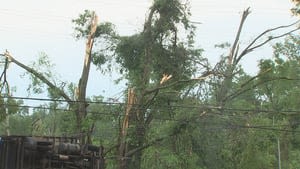 Officials say EF-1 tornado with 110 mph winds hit Gaston, Cleveland counties