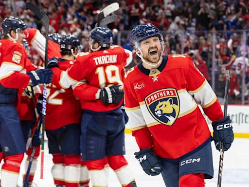 Reinhart lifts Panthers to overtime win over Rangers in Game 4 to even Eastern Conference final