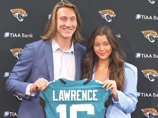 It’s a girl! Jaguars QB Trevor Lawrence, wife Marissa throw gender reveal party