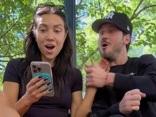 Val Chmerkovskiy, Jenna Johnson share epic reaction to their Emmy nomination: Watch here