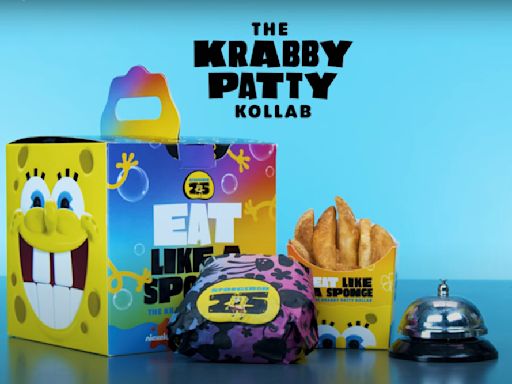 Krabby Patties Enter the Real World: ‘SpongeBob SquarePants’-Themed Dishes Coming to Wendy’s and Over 250 Other Restaurants