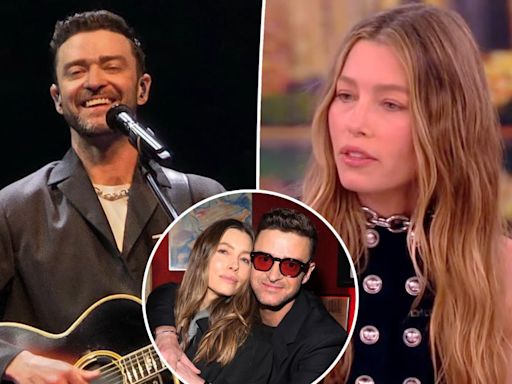 Jessica Biel admits Justin Timberlake marriage is a ‘work in progress’ after he kicks off tour