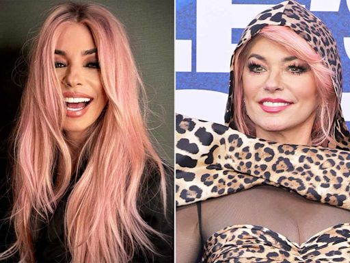 Shania Twain Says Rocking Neon Pink Hair in Her 50s Has Allowed Her to 'Feel and Look Younger'
