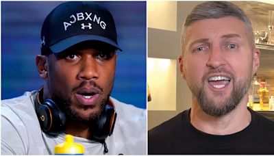 '1-0 to The Cobra' - Carl Froch reveals feelings towards Anthony Joshua ahead of Dubois fight