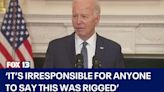 Biden remarks on Trump's guilty conviction: 'It's irresponsible for anyone to say this was rigged'