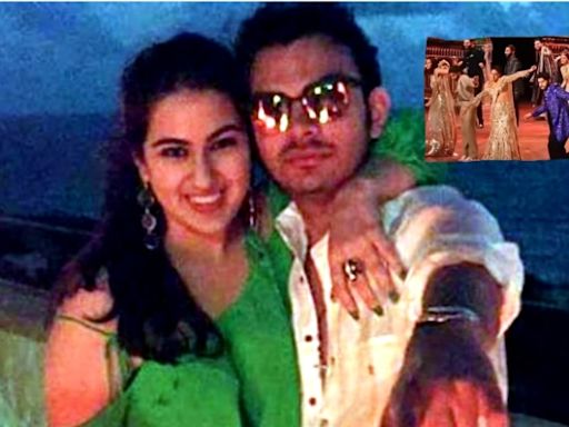 Sara Ali Khan And Rumoured Ex Veer Pahariya Dance Together at Anant-Radhika's Sangeet Ceremony, WATCH