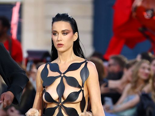 Katy Perry steals the show in daring see-through outfit at Vogue World: Paris