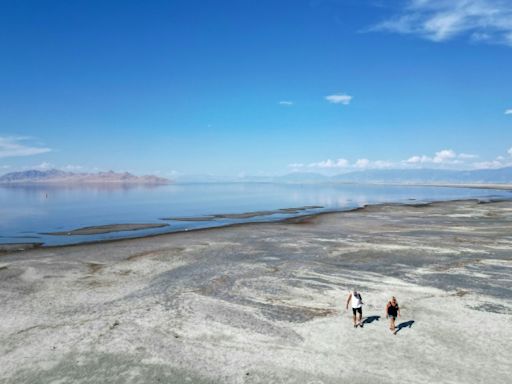 As Great Salt Lake dries, Utah Republicans pardon Trump climate skepticism