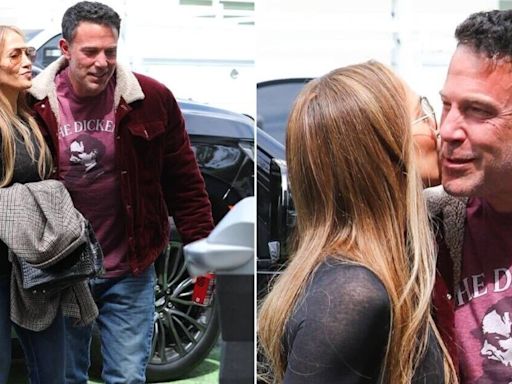 J.Lo and Ben Affleck spotted having 'awkward' greeting as split rumours continue