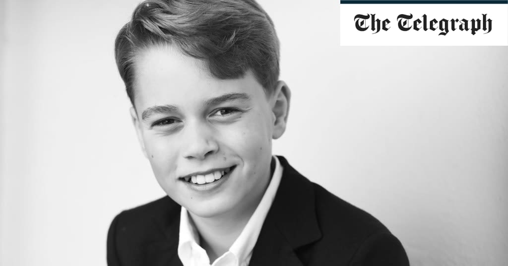 Prince and Princess of Wales celebrate George’s 11th birthday with new picture of future king