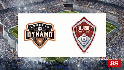 Houston Dynamo vs Colorado Rapids: estadísticas previas y datos en directo | MLS - Liga USA 2024