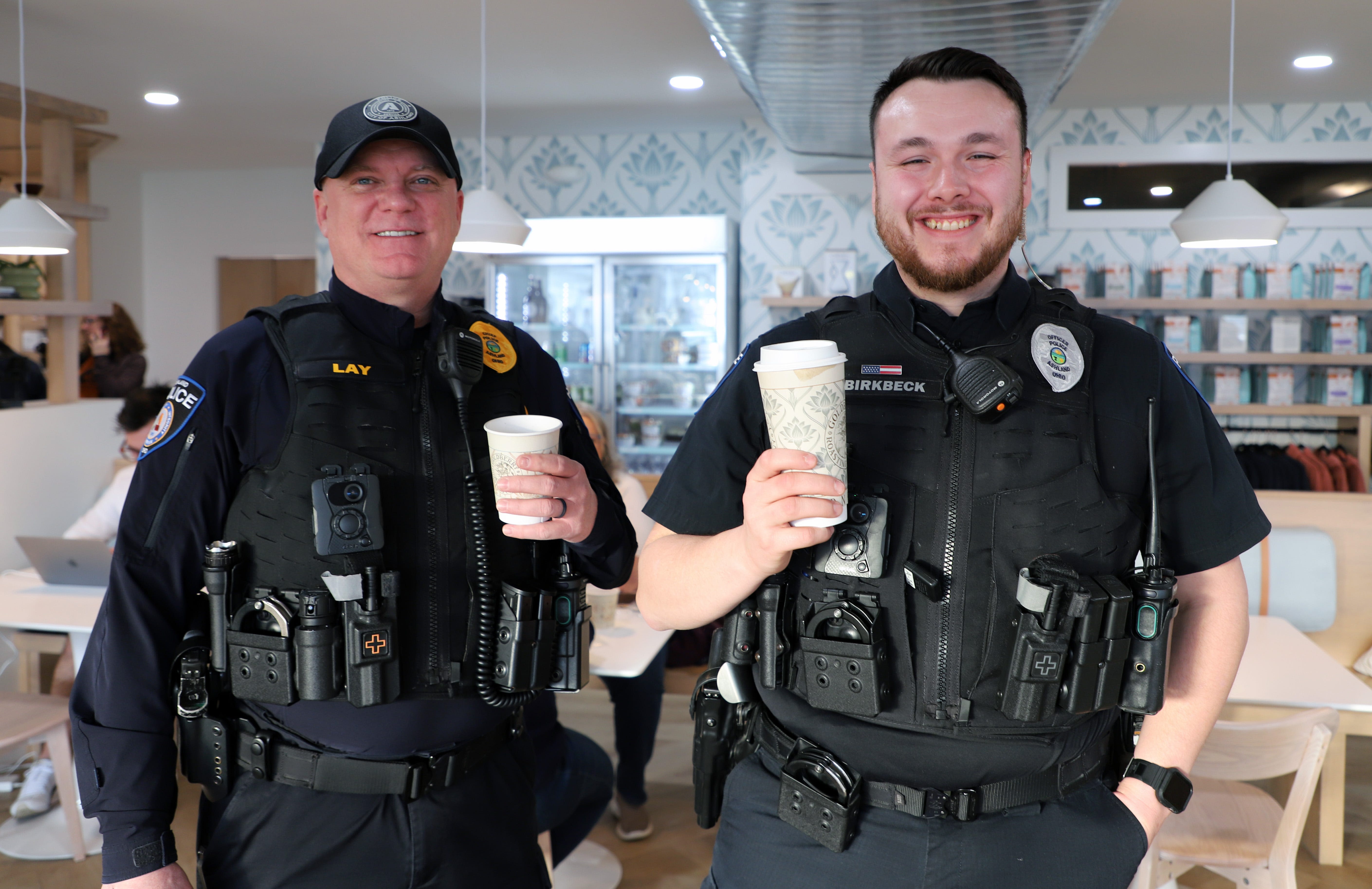 Ashland Police Division invites community to conversation and coffee at Downtown Perk