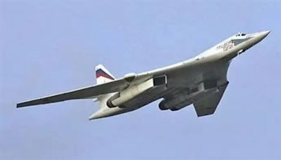 Ukrainian drones attack Russian air base home to Putin’s £130m supersonic Blackjack bombers as four explosions rock site