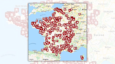 Fact Check: Map Claiming To Show All French Churches 'Set on Fire, Vandalized or Attacked in Recent Years' Is Miscaptioned