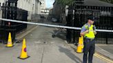 Man questioned after state buildings in Dublin targeted in ramming incidents